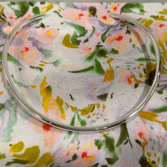 EUC Madewell Silver Collar Choker Necklace - Picture 4 of 5